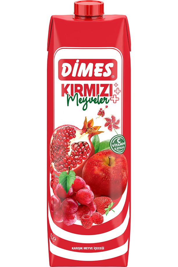 Kırmızı Karışık Meyveli Içecek 1 Lt X 12 Adet - 1