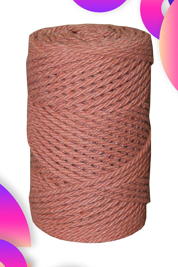 1. Sınıf Kalite 3 Büküm Makrome İpi 250 gr - 2