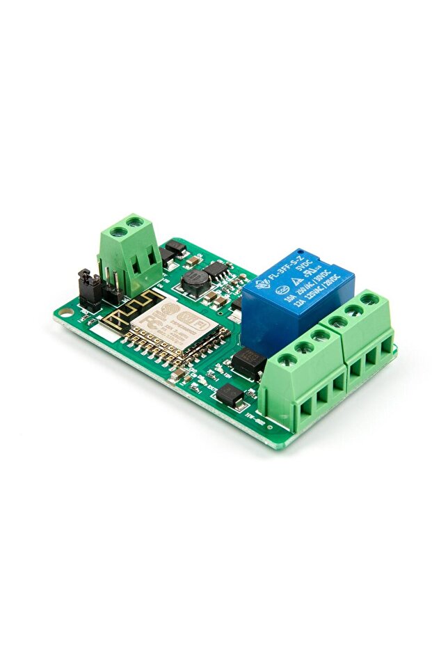 Esp8266 10a 220v Ağ Rölesi Wifi Modülü Dc 7v - 30v - 5