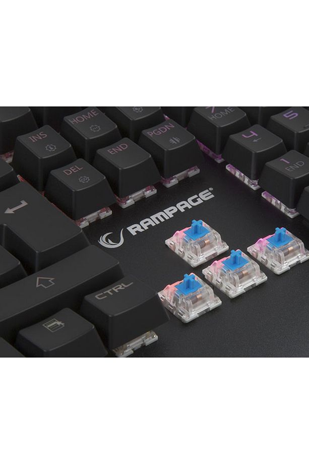 Kb-r90 Orıon Rgb Versiyon Usb Lc Layout Blue Switch Gaming Mechanical Keyboard - 4