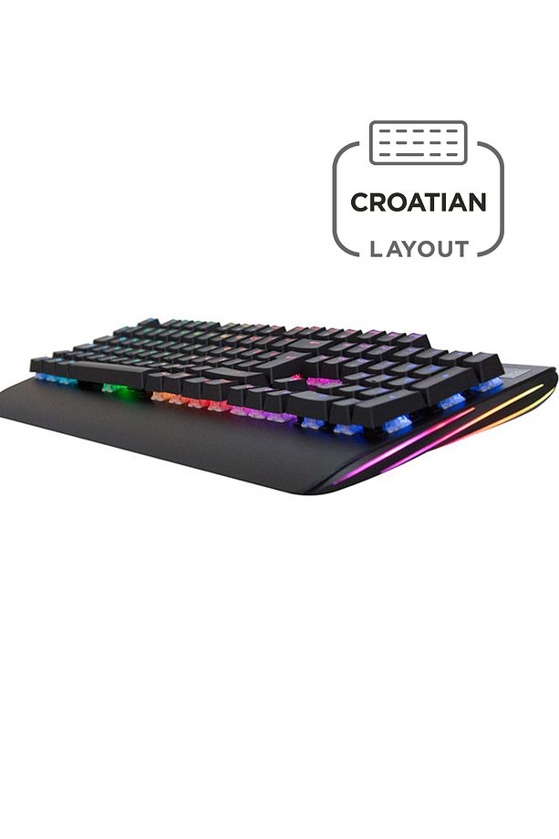 Kb-r90 Orıon Rgb Versiyon Usb Lc Layout Blue Switch Gaming Mechanical Keyboard - 1