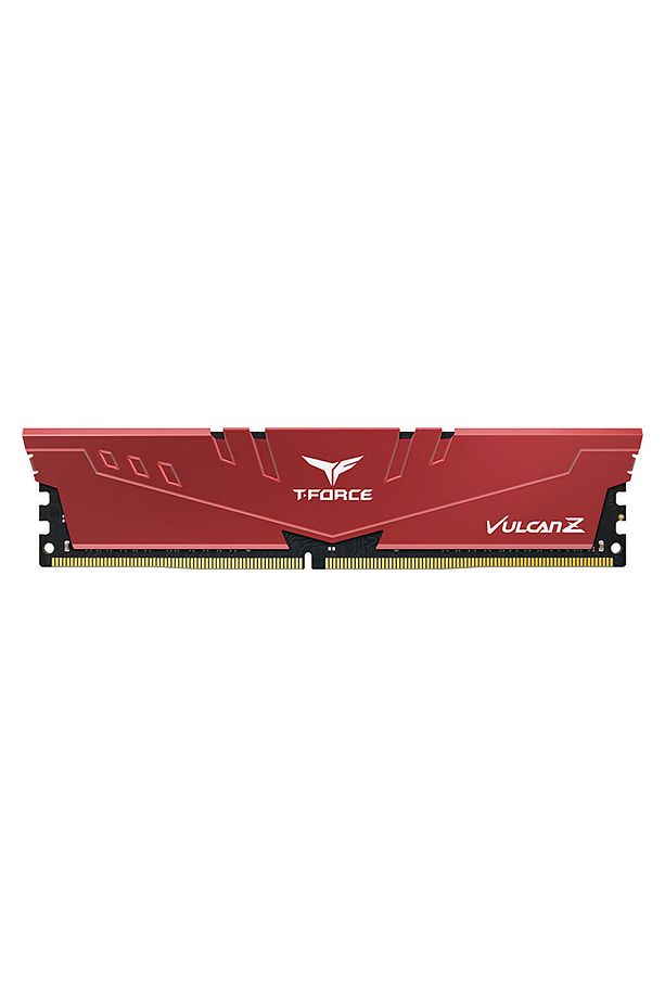 T-Force Vulcan Z Red 16Gb(1X16Gb) 3200Mhz Cl16 Ddr4 Gaming Ram Bellek (Tlzrd416G3200Hc16F01) - 1