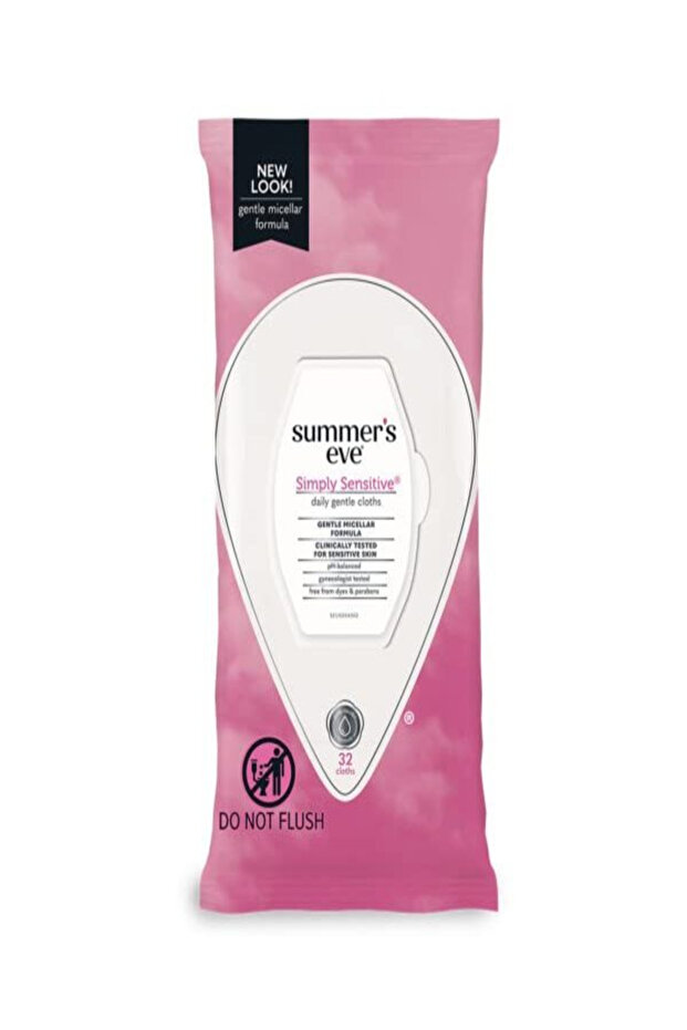 Simply Sensitive (Cleaning Cloths for Sensitive Skin) 32 Pieces