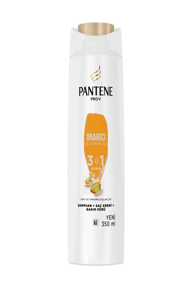 Pro-V Yıpranmış Saçlar İçin Onarıcı ve Koruyucu Bakım 3'ü 1 Arada Şampuan 350 ml - 1
