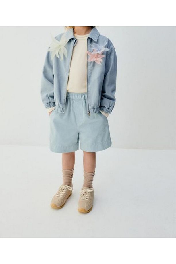 Unisex Poplin Şort - 4