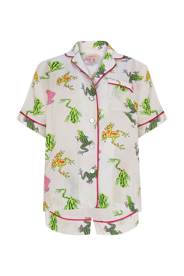 Frog Şortlu Pijama Takımı - 1