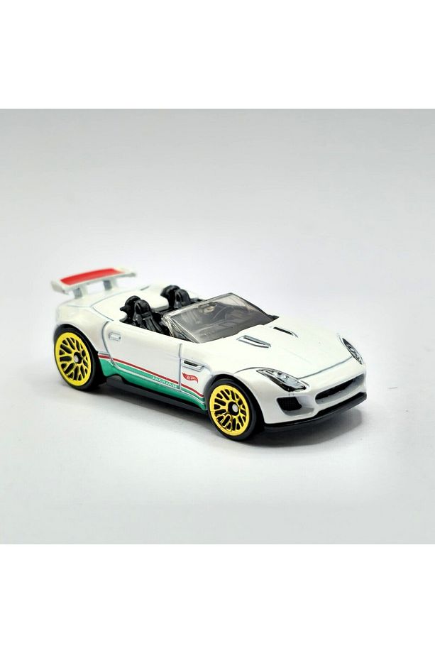 1/64 Ölçek Tekli Regular Arabalar HTC16 Hw Roadsters / '15 Jaguar F-Type Project 7 - 4