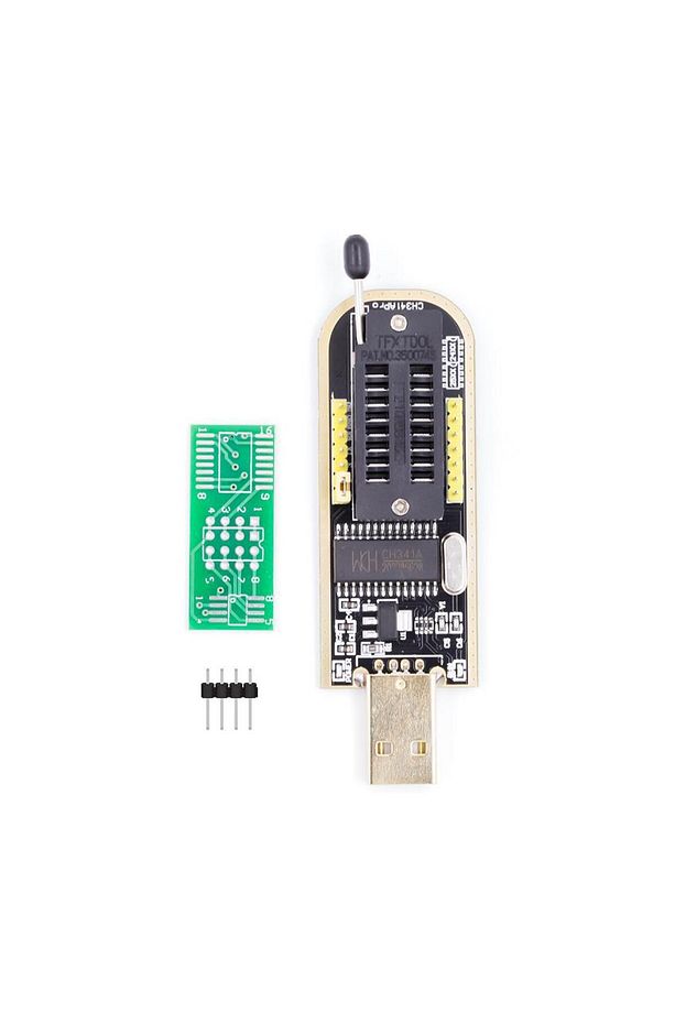 CH341A 24 25 Serisi BIOS USB Programcı Modülü ve 93CXX / 25CXX / 24CXX için SOIC8 SOP8 Test Klipsi - 6