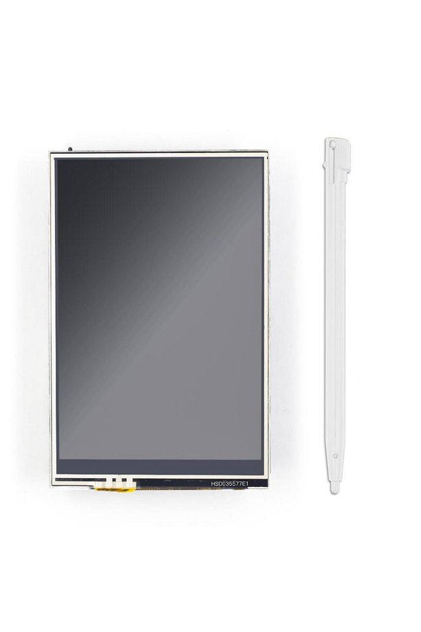 3.5 inch LCD TFT Dokunmatik Ekran Kalem ile Birlikte (Raspberry Pi 2 - 3 Model B için) - 1