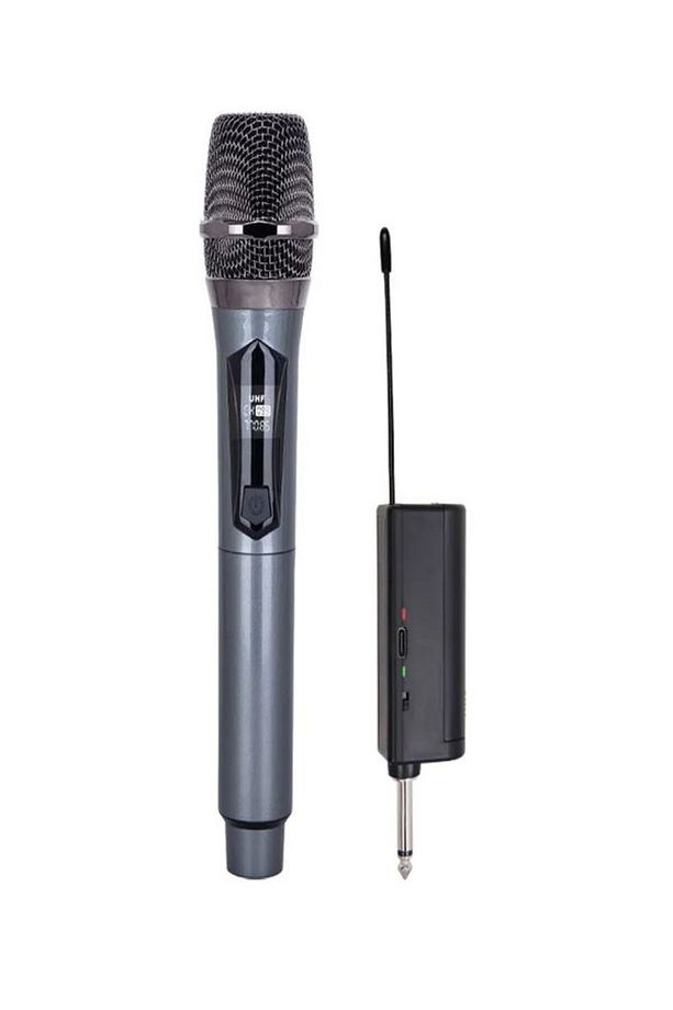 WN-03 Amfi Hoparlör için Telsiz Mikrofon Şarj Edilebilir Kablosuz Mikrofon  Uyumlu - 5