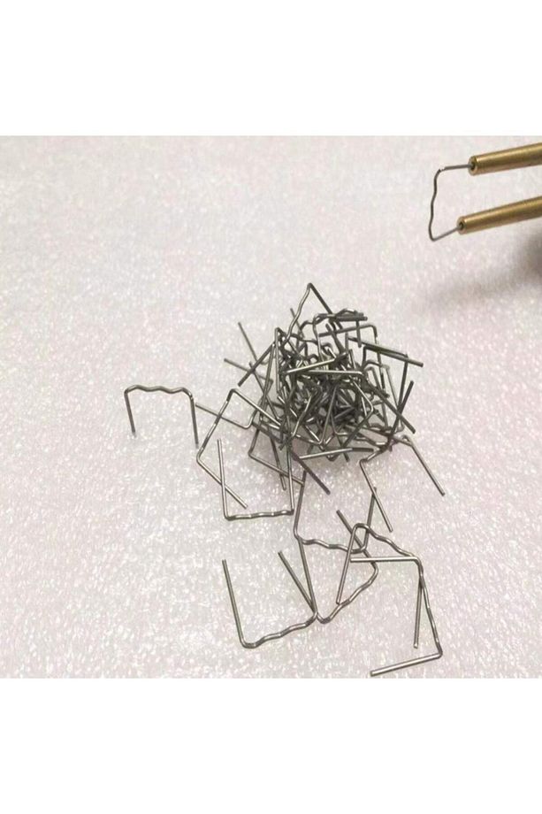 100 Adet Tamir Kaynak Teli Araba Oto Tampon Tamir Zımba Teli - 2