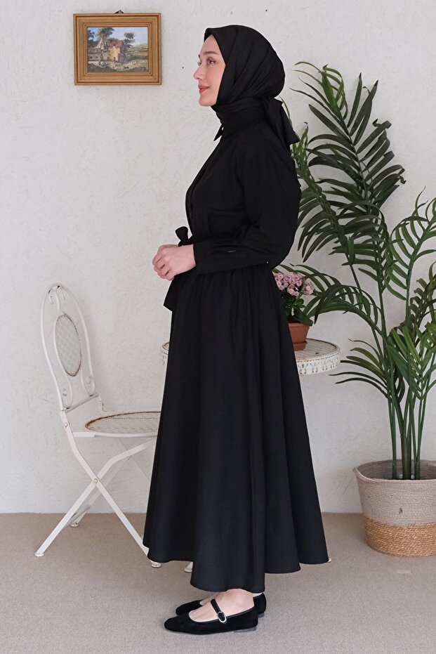 Siyah Balon Etek - 5