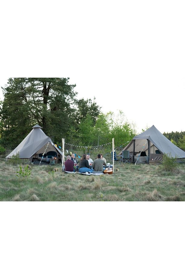 Easycamp Moonlight Cabin Glamping 10 Kişilik Yüksek Aile Çadırı - 2
