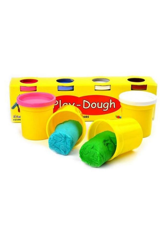 4 Adet Büyük Boy Play Dough  Oyun Hamuru - 2