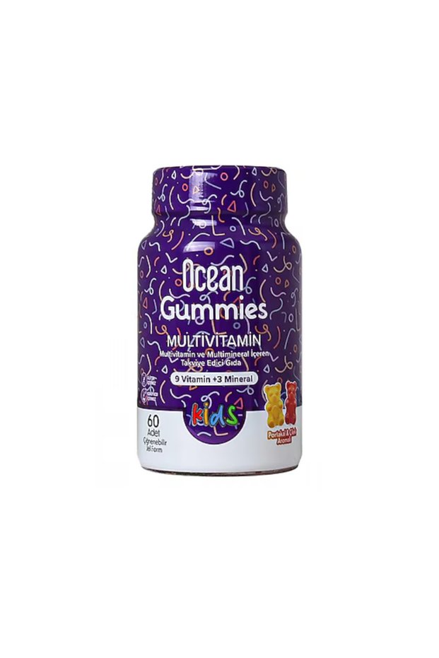 Ocean Gummies Multivitamin Kids 60 Pieces Gel Form