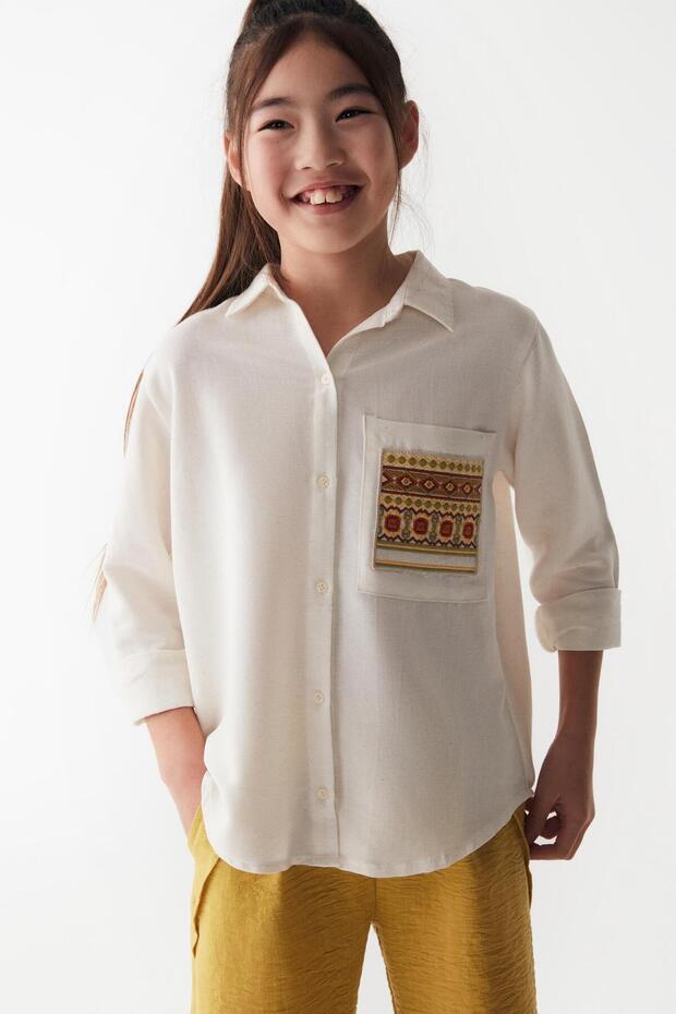 GIRL SHIRT 24YNK36384