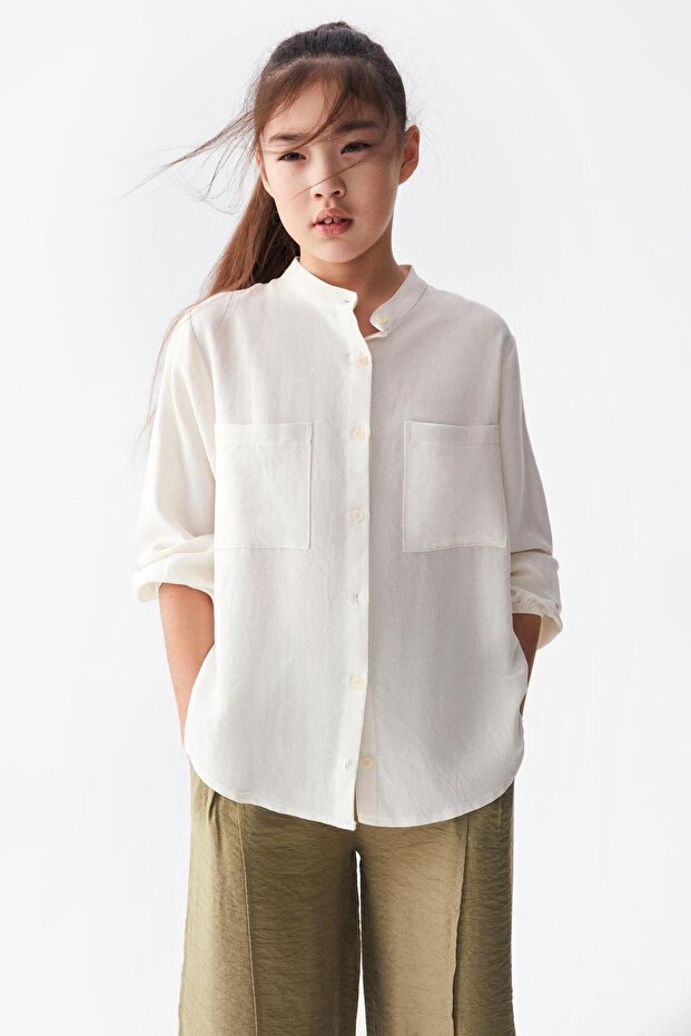 GIRL SHIRT 24YNK36416