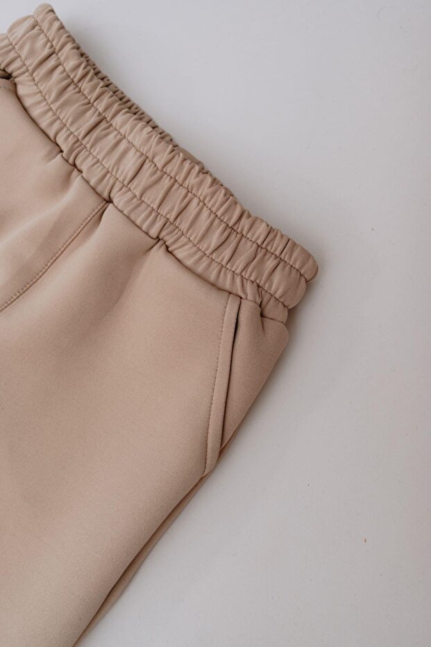 Kız Çocuk Düz Paça Eşofman Altı 870 Taş - 4