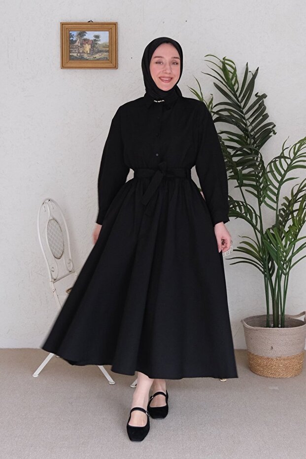 Siyah Balon Etek - 1