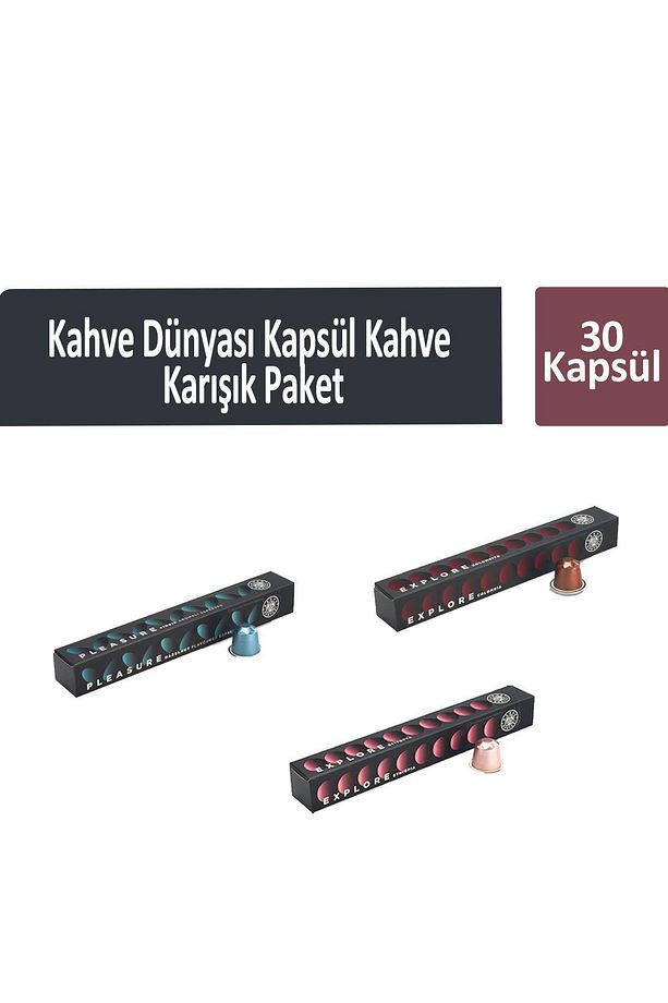 Kapsül Kahve Karışık Paket 30 Kapsül - 1