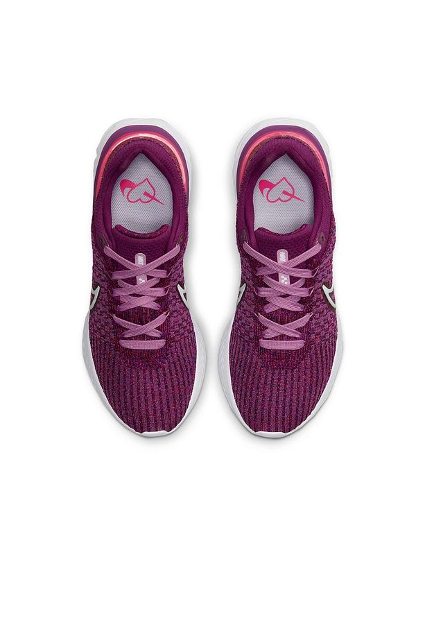 React infinity Run Flyknit 3 Running Shoes Kadın Mor Yürüyüş Koşu Ayakkabısı - 3