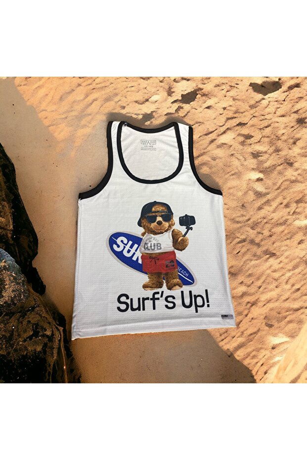 Patterned Zero Arm Breathable Fabric Undershirt - 2