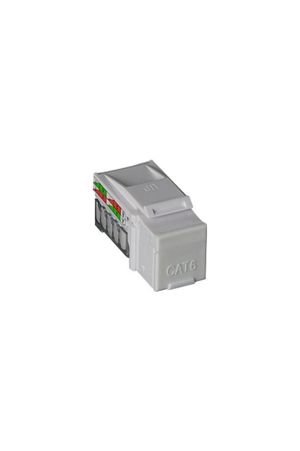 Cat6 Utp Keystone Jack Korumasız 90 Derece Veri Prizi Korumasız 5 Adet - 3