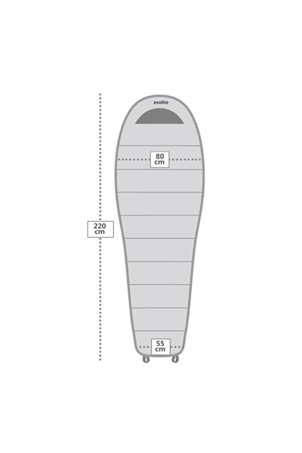 كيس نوم Evolite Ocean Pro -18 درجة مئوية - 5