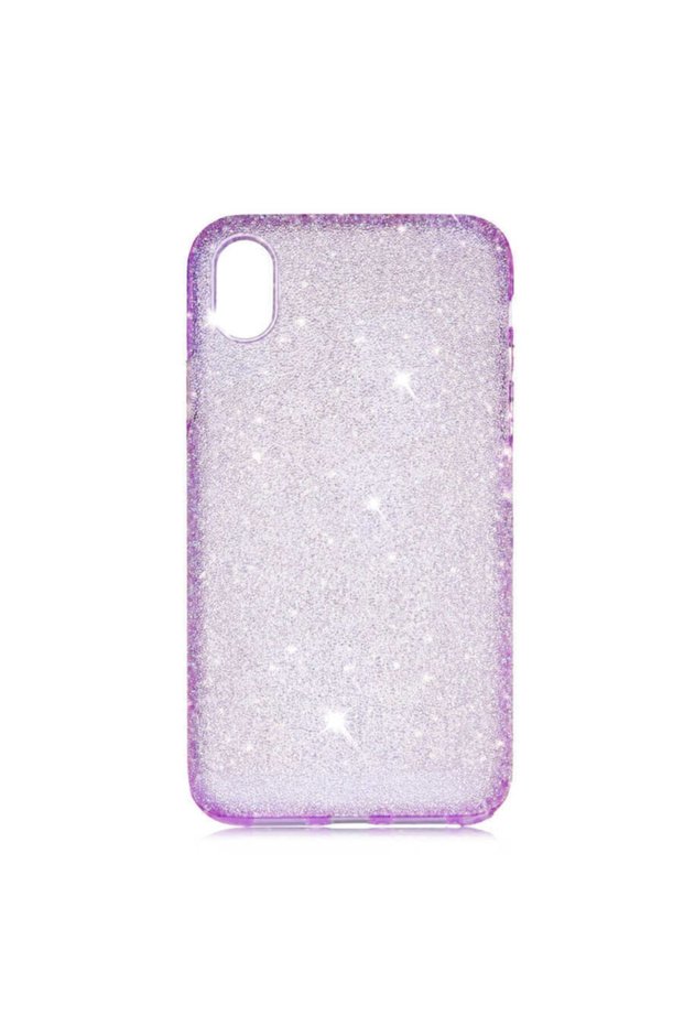 iPhone Xr 6.1 Case Zore Wide Shining Stone Case