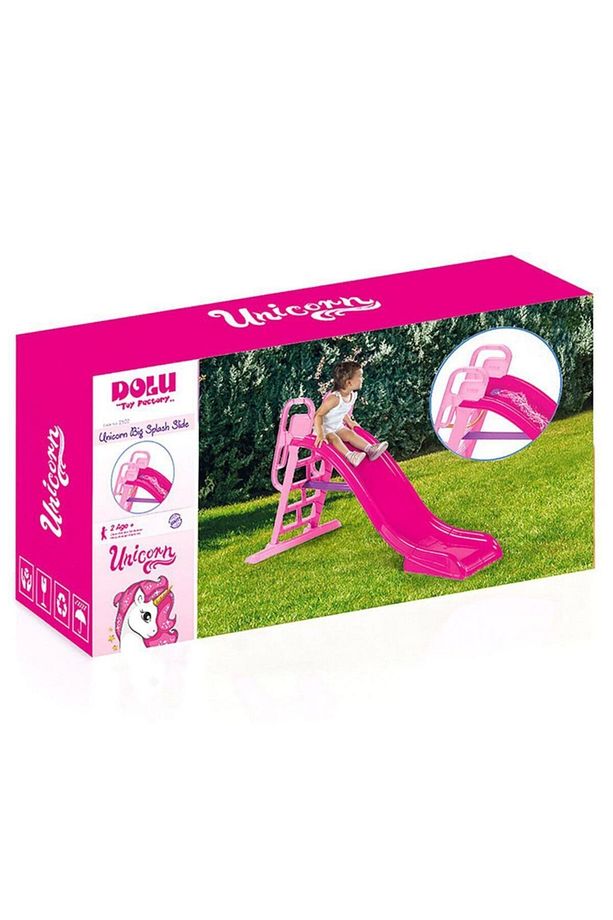 Dolu Unicorn 2'si 1 Arada Büyük Su Kaydırağı 2502 - 3