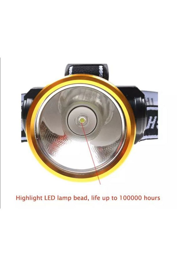 Cob Led 10watt 2 Mod Süper Parlak Uzun Menzilli Kafa Feneri / Kafa Lambası - 1