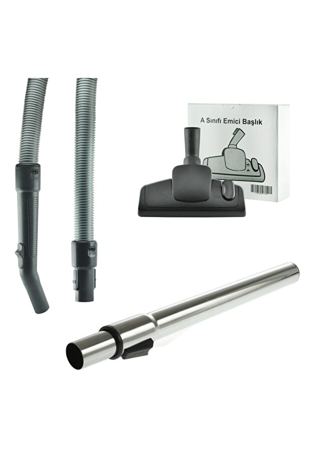 Bks 1325 C - Metal Pipe Suction Vacuum and Hose Set