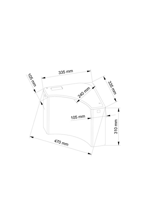 Köşe Gönye Rezervuar - 2