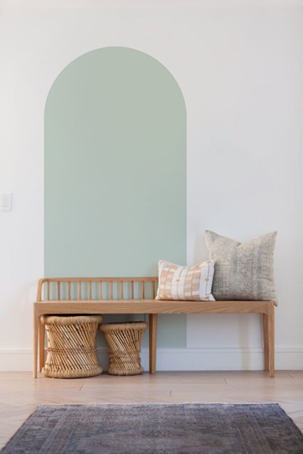 Bohem Oval Duvar Stickerı - 1