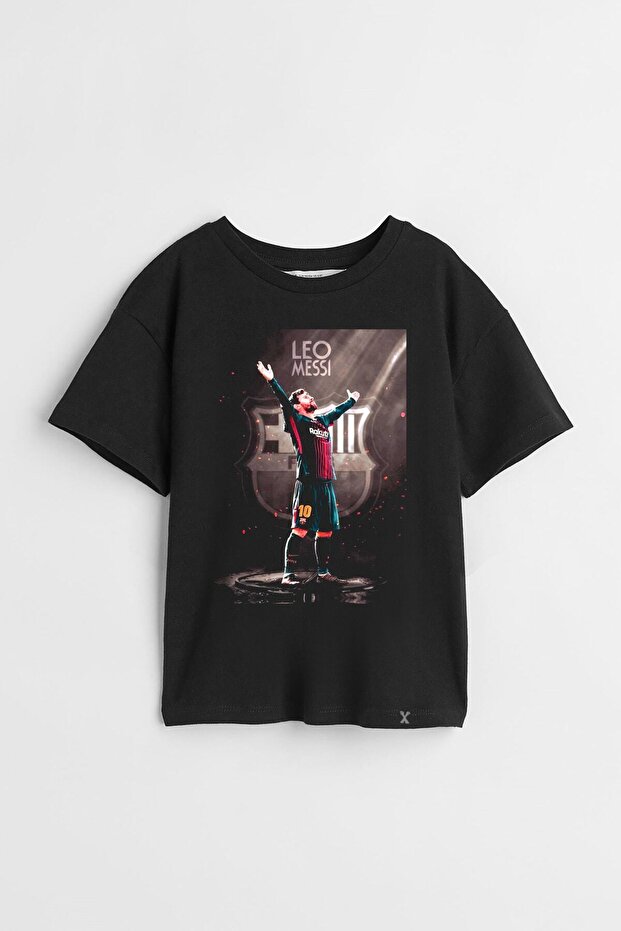 Leo Lionel Messi Custom Design Printed Unisex Kids T-Shirt