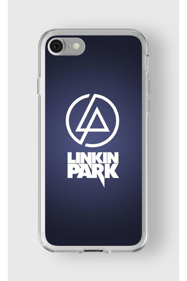 حافظة شفافة مطبوعة بتصميم لينكين بارك متوافقة مع هاتف آيفون 6 بلس و6 إس بلس