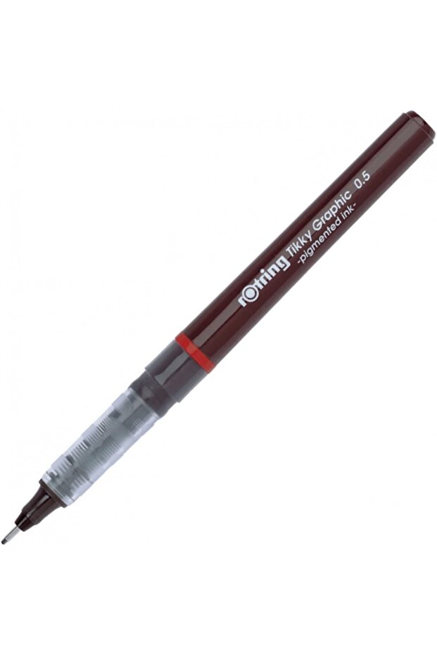 قلم رسم فني من Tikky Graphic Fineliner بطرف لباد 0.5 مم