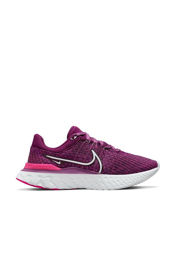 React infinity Run Flyknit 3 Running Shoes Kadın Mor Yürüyüş Koşu Ayakkabısı - 1