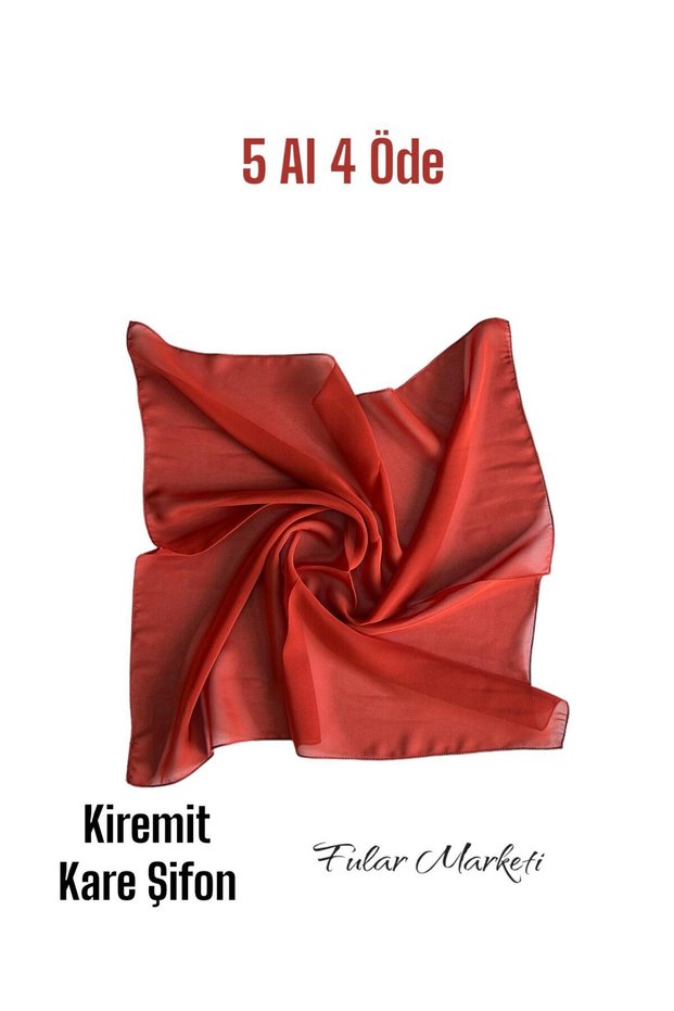 Add 4 to Cart Pay 3 Square Chiffon Scarf, Women's Day, Mother's Day, Republic Day 48X48Tile