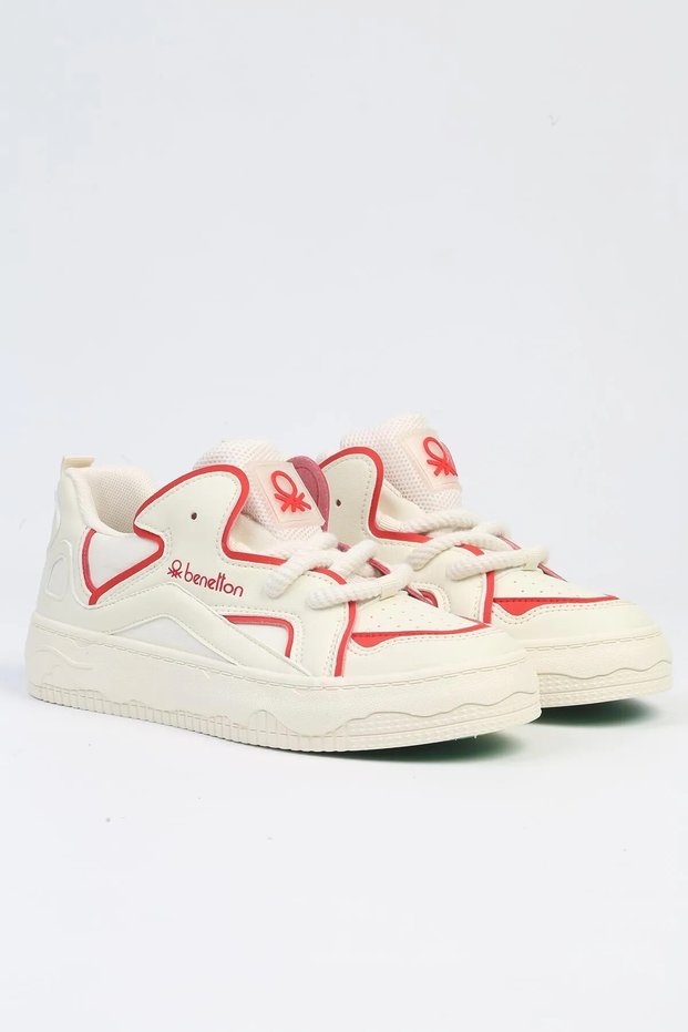 Beige-red Women's Shoes Bnı-10100