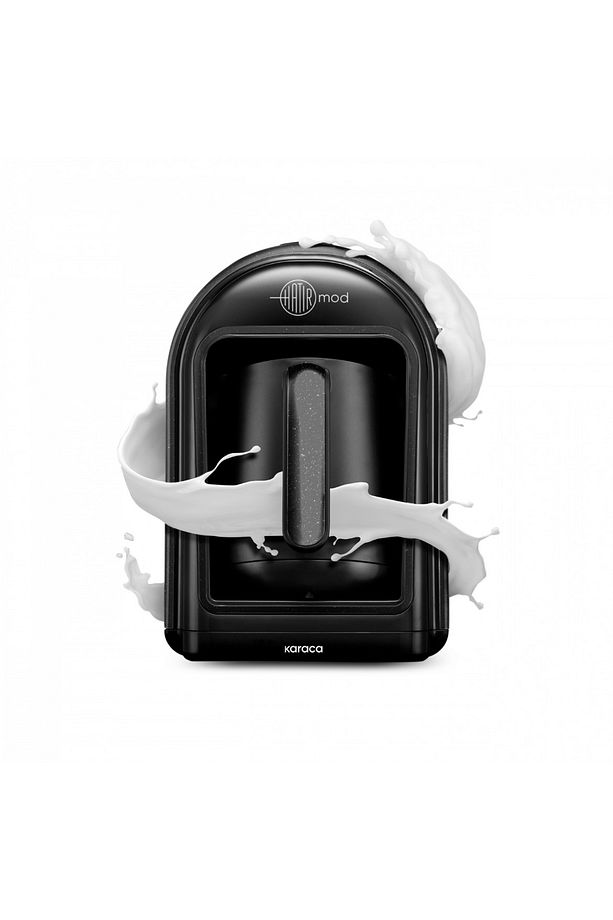 Hatır Mod Sütlü Türk Kahve Makinesi Shiny Black - 1