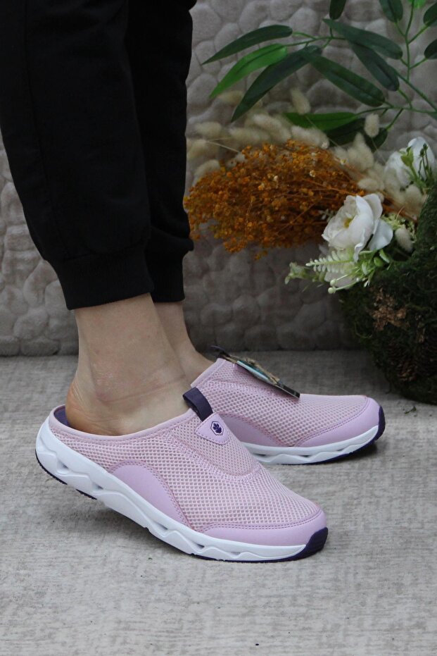 Albı WMN Lilac Anatomical Comfortable Flexible Sabo Slippers Women's Slippers