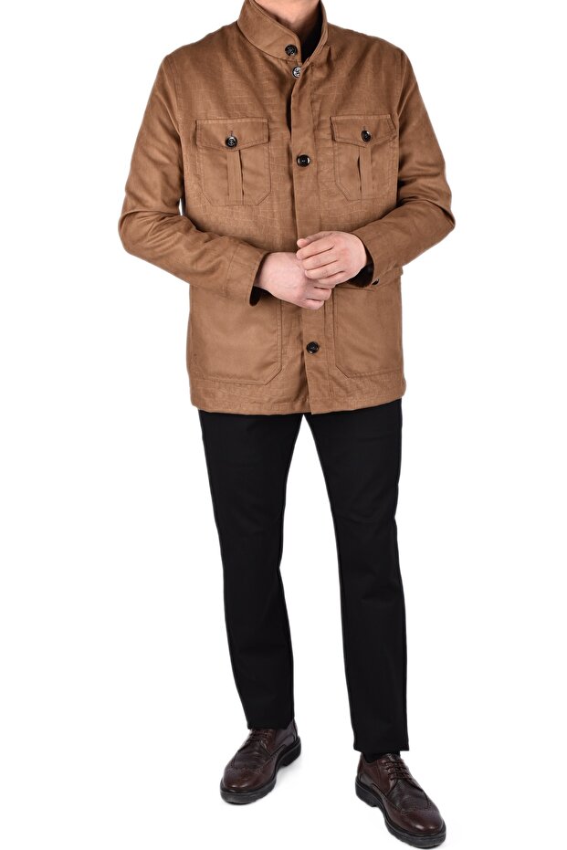 ADV-24 SÜET SAFARİ MONT - 1