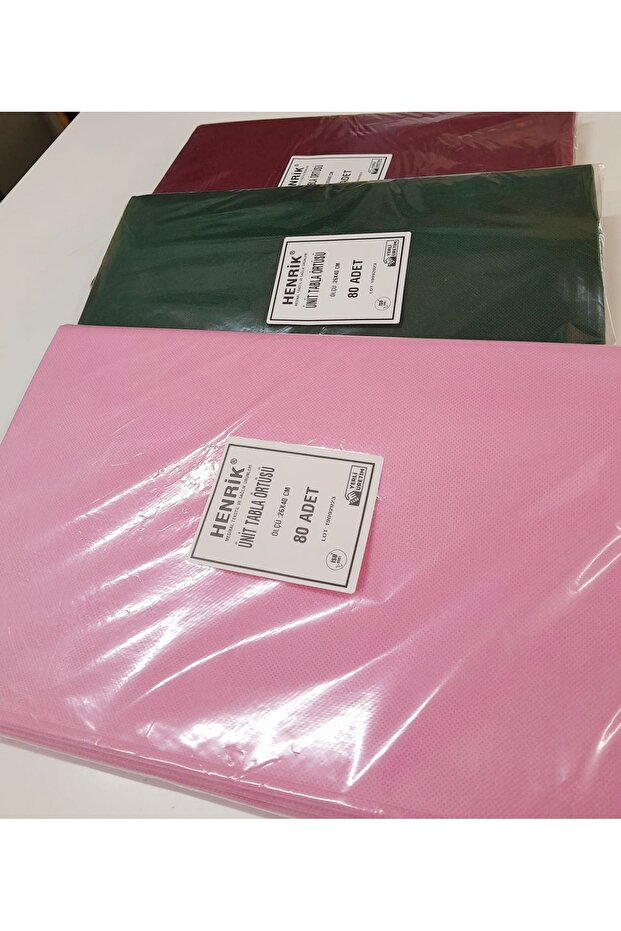 Kalıcı Makyaj Tek Kullanımlık Tabla Örtüsü Dövme Dişçi İşlemleri İçin Su Geçirmez 20 Adet - 1