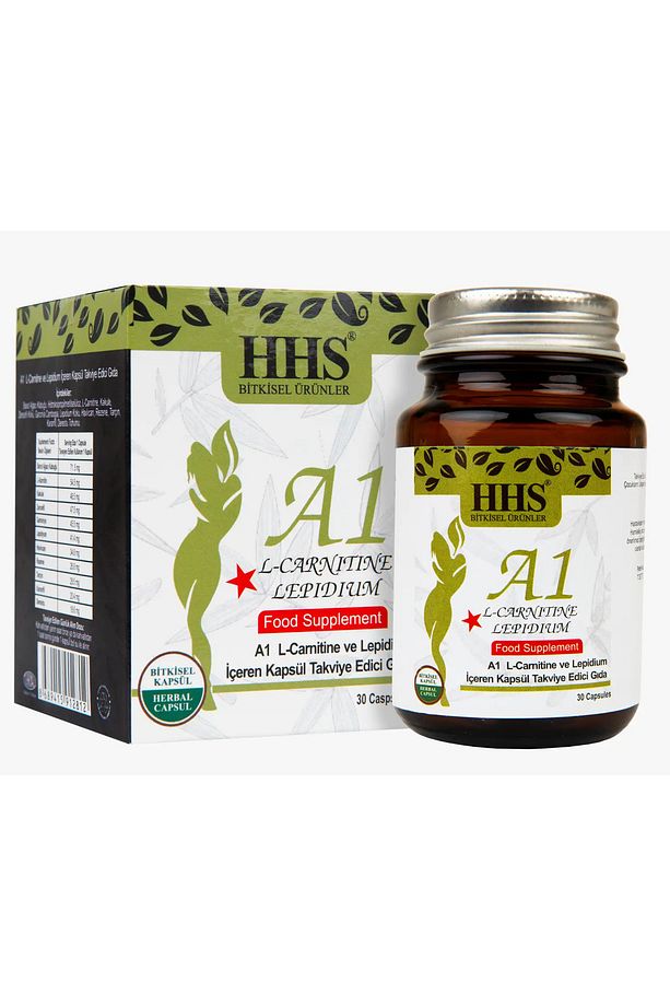 A1 L-carnitine Bitki Extratlı 30 Kapsül ( 1 ADET ) - 1