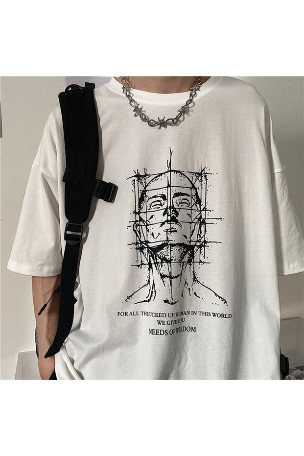 TrendPunk Grunge T-shirt Model77 16683