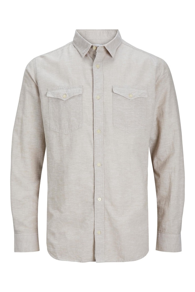 JACK JONES Men's Linen Shirt12251713