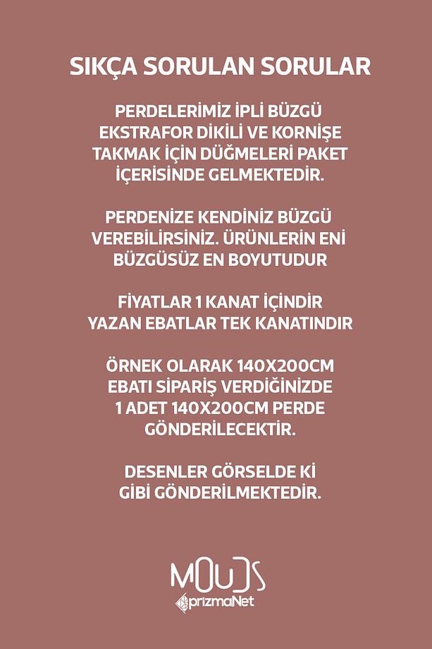 Autumn Leaves Desenli Süet Oturma Odası Salon Fon Perde Baskılı Ekstrafor Büzgü TEK KANAT PRD-1060 - 3