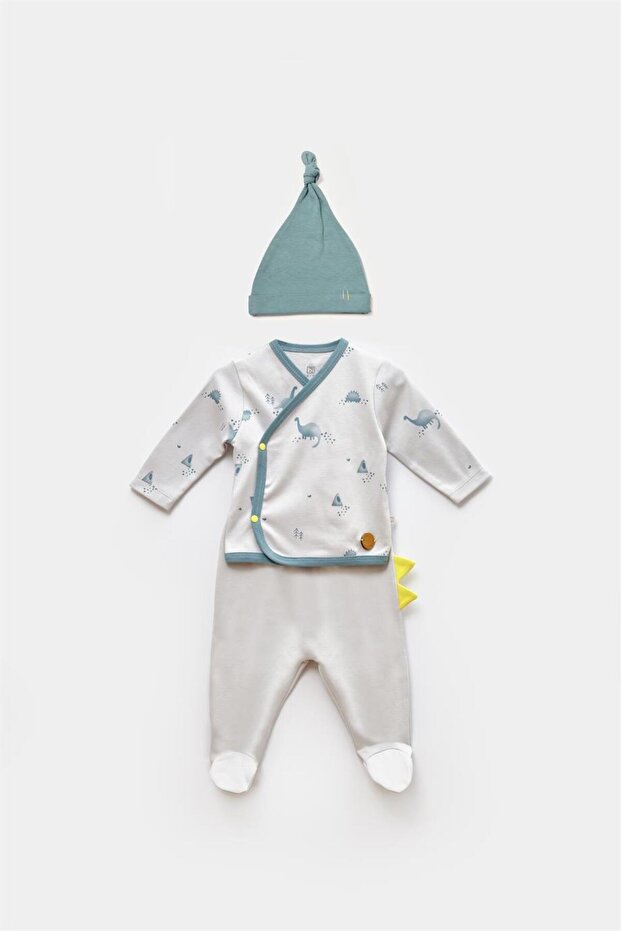My Little Dinosaur Set of 3 73312 Gray Petrol