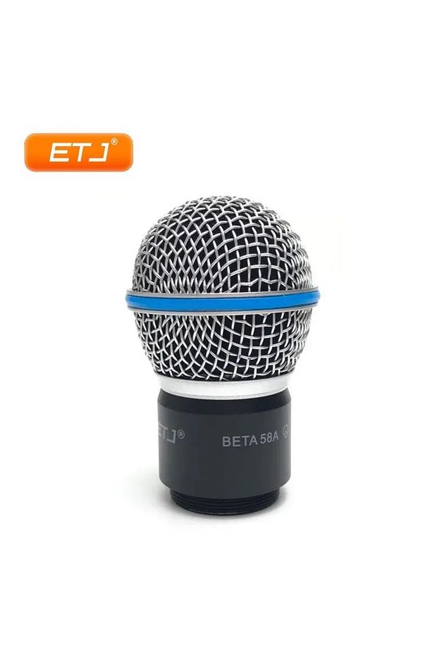 Shure Kablosuz BETA58 BETA58A PGX4 SLX4 modellere Uyumlu Yedek Mikrofon Kafası - 2